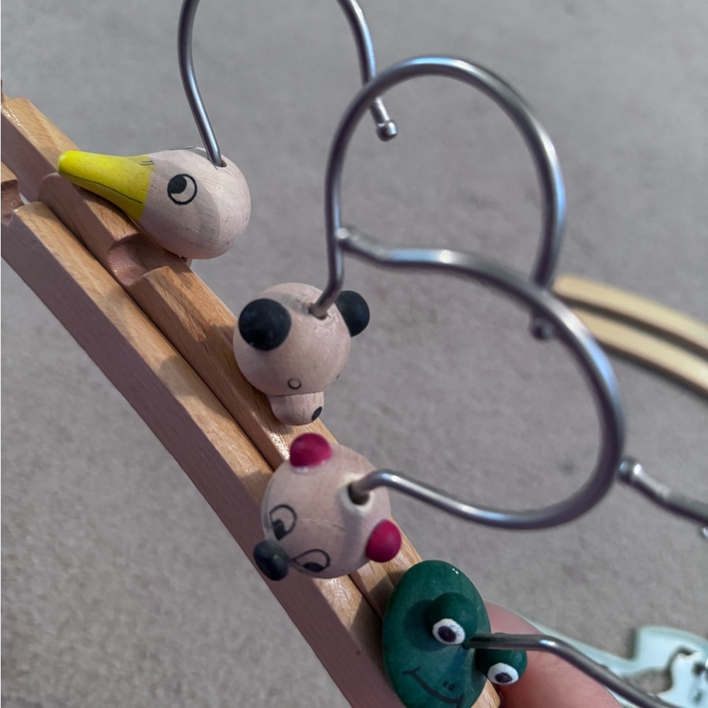 Vintage children’s hangers. Three different kinds. Adorable.